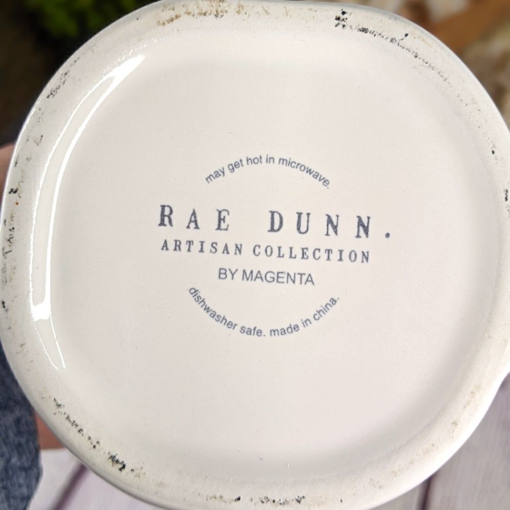 Rae Dunn SERENITY Ceramic Mug - Picture 3 of 5
